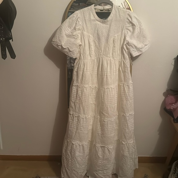 Anthropologie Dresses & Skirts - Anthropologie Forever that girl eyelet maxi dress size L